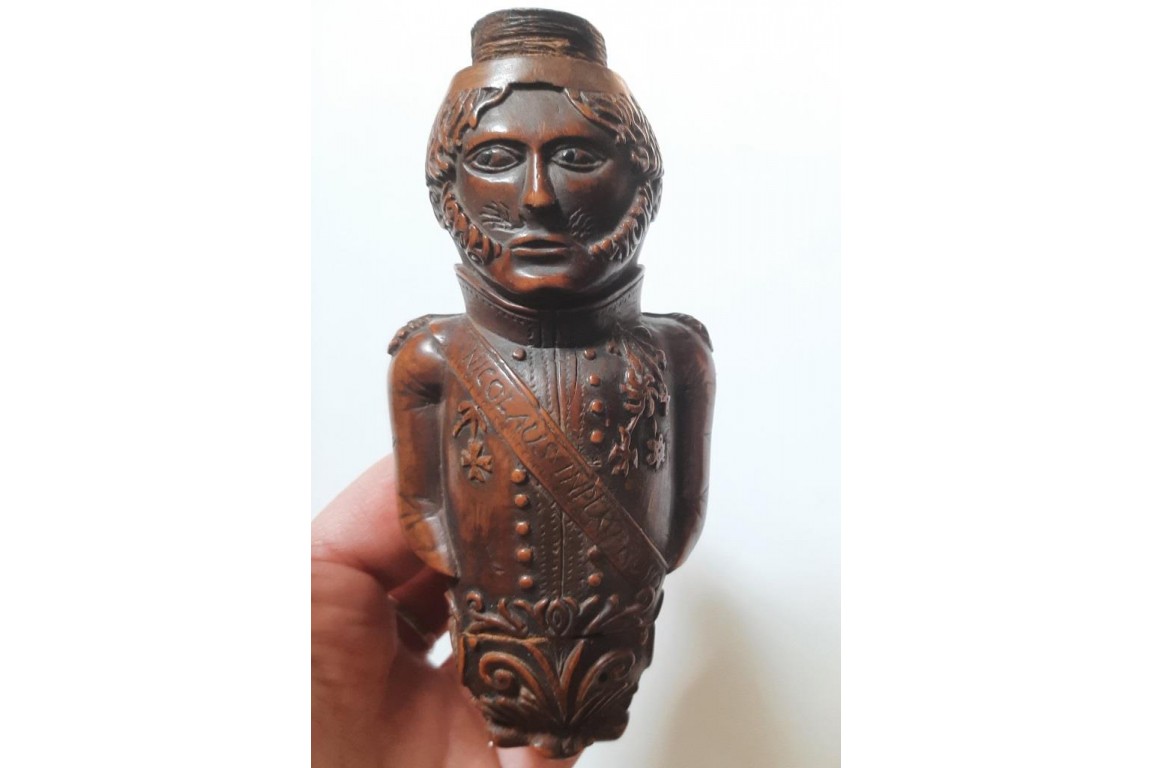 Nicolas Empereur de Russie, fourneau de pipe vers 1825-40