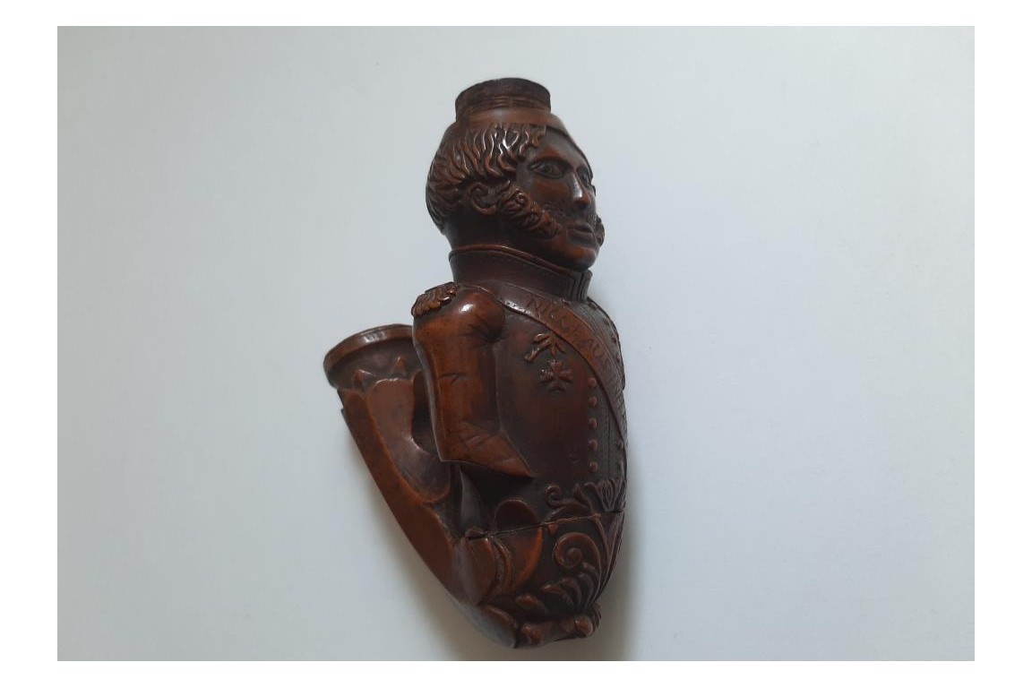 Nicolas Empereur de Russie, fourneau de pipe vers 1825-40