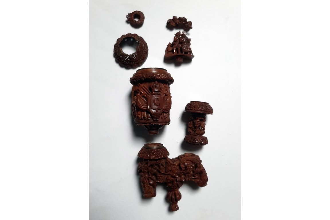 Garibaldi and the unification of the Kingdom of Italy, pipe circa 1860-70