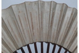 Royalist fan, circa 1790