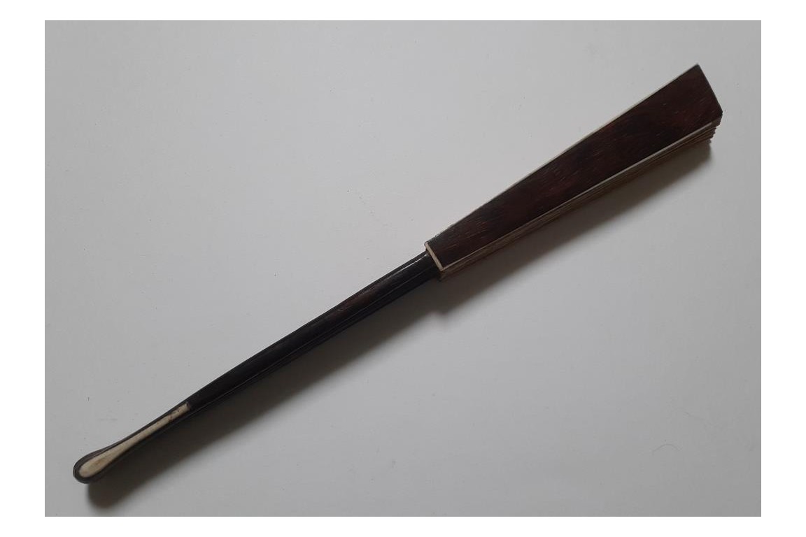 Royalist fan, circa 1790