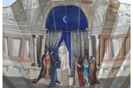 The Queen of the Night from The Magic Flute, fan, circa 1890