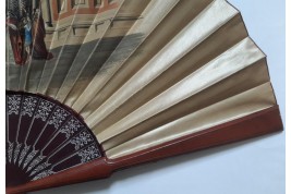 The Queen of the Night from The Magic Flute, fan, circa 1890