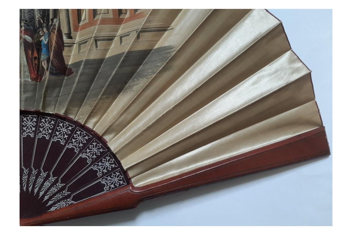 The Queen of the Night from The Magic Flute, fan, circa 1890