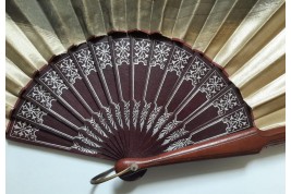 The Queen of the Night from The Magic Flute, fan, circa 1890
