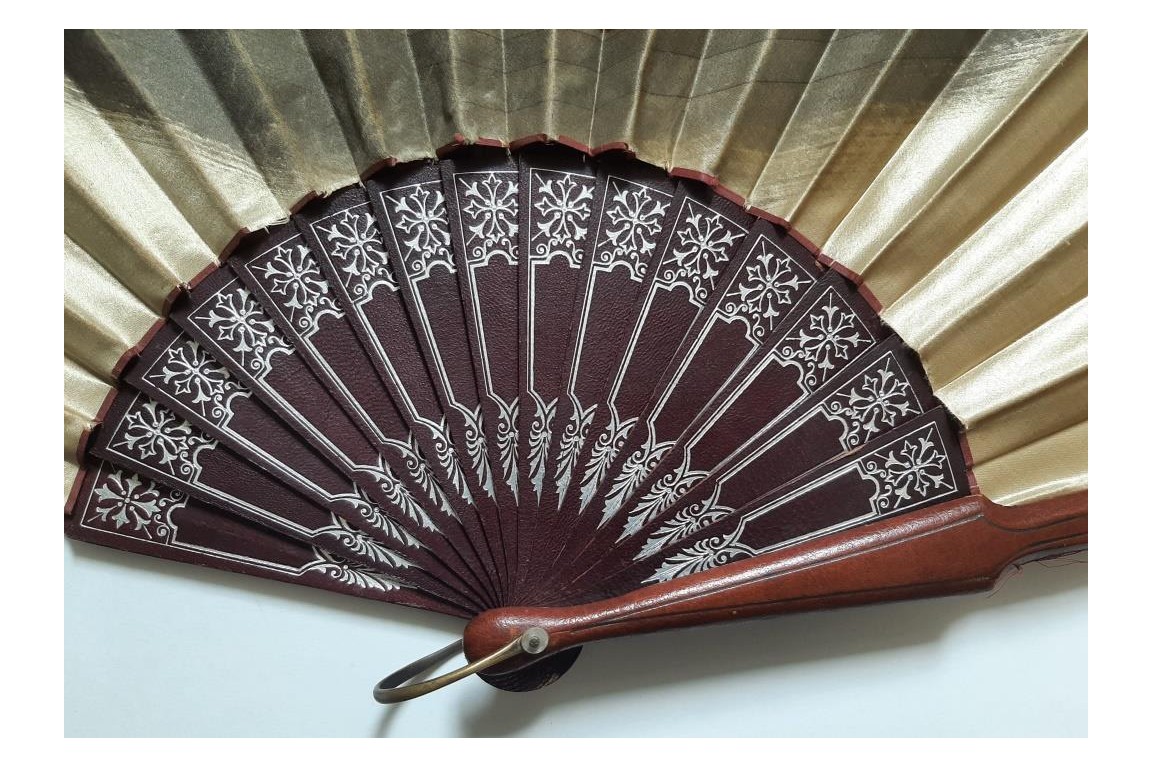 The Queen of the Night from The Magic Flute, fan, circa 1890