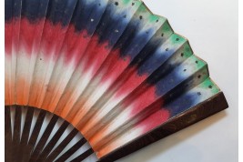 L'ombre de l'amour d'Ovide, éventail ombré vers 1830