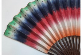 L'ombre de l'amour d'Ovide, éventail ombré vers 1830
