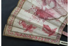 Un camaïeu pour le bal de la duchesse du Berry, éventail Duvelleroy