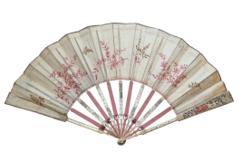 Un camaïeu pour le bal de la duchesse du Berry, éventail Duvelleroy