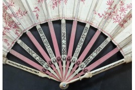 Un camaïeu pour le bal de la duchesse du Berry, éventail Duvelleroy