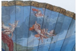 The Triumph of Galatea after Coypel, late 17th century fan