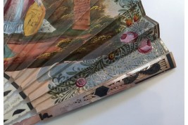 Isabelle II et les trois Reines, éventail vers 1835-37