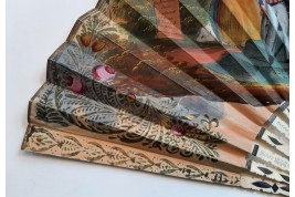 Isabelle II et les trois Reines, éventail vers 1835-37