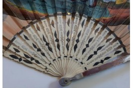 Isabelle II et les trois Reines, éventail vers 1835-37