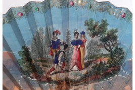 Isabelle II et les trois Reines, éventail vers 1835-37