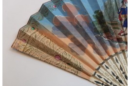 Isabelle II et les trois Reines, éventail vers 1835-37