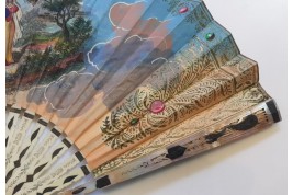 Isabelle II et les trois Reines, éventail vers 1835-37