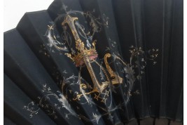 La Marquise, éventail fin XIXème siècle