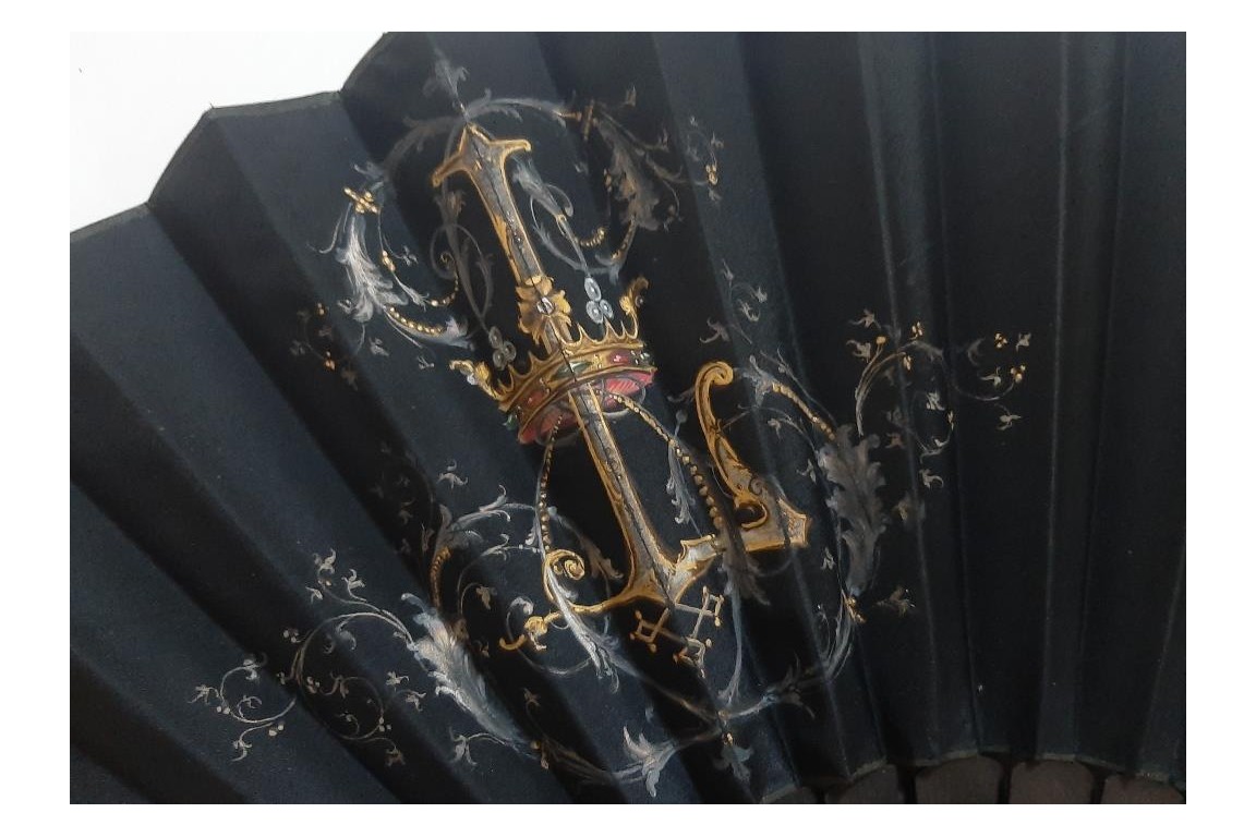 La Marquise, éventail fin XIXème siècle