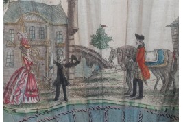 La mort de Malbrough, éventail vers 1783