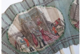 La mort de Malbrough, éventail vers 1783