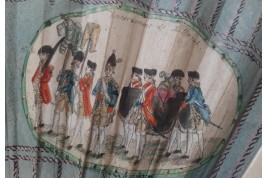 La mort de Malbrough, éventail vers 1783