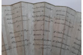 La mort de Malbrough, éventail vers 1783