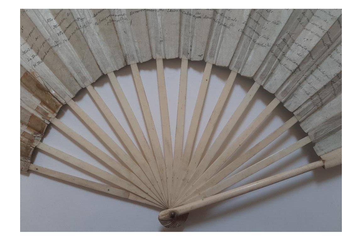 La mort de Malbrough, éventail vers 1783