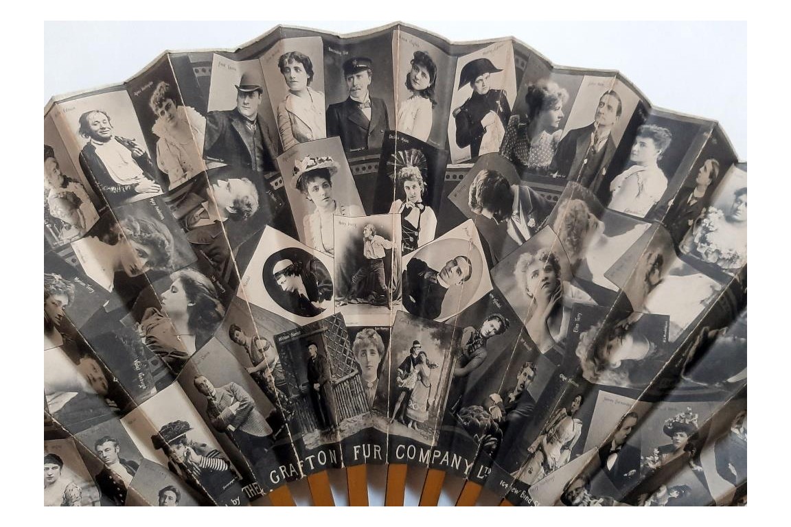 The stars of the Grafton Fur Company, fan from 1893