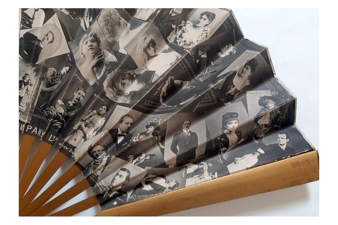 The stars of the Grafton Fur Company, fan from 1893