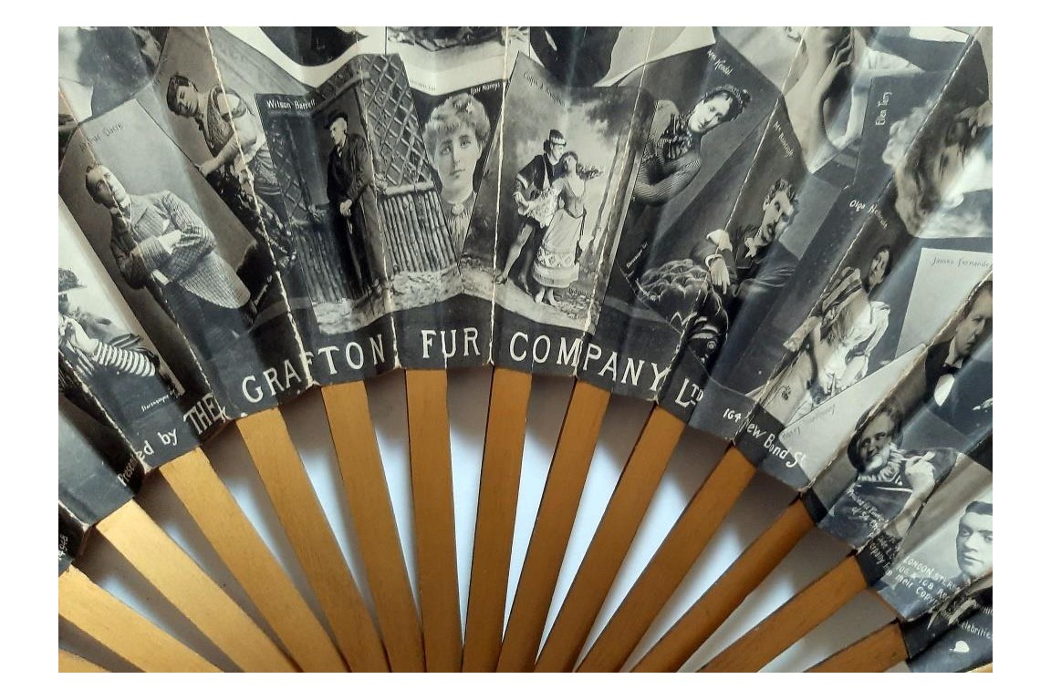 The stars of the Grafton Fur Company, fan from 1893