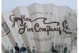 The stars of the Grafton Fur Company, fan from 1893