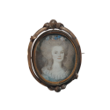 Chérie , broche souvenir, XVIIIeme siècle