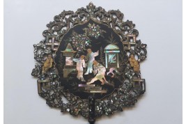 Chinoiserie, fixed fans, Napoleon III period