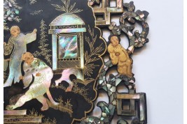 Chinoiserie, fixed fans, Napoleon III period
