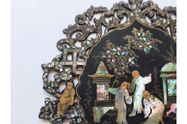 Chinoiserie, fixed fans, Napoleon III period