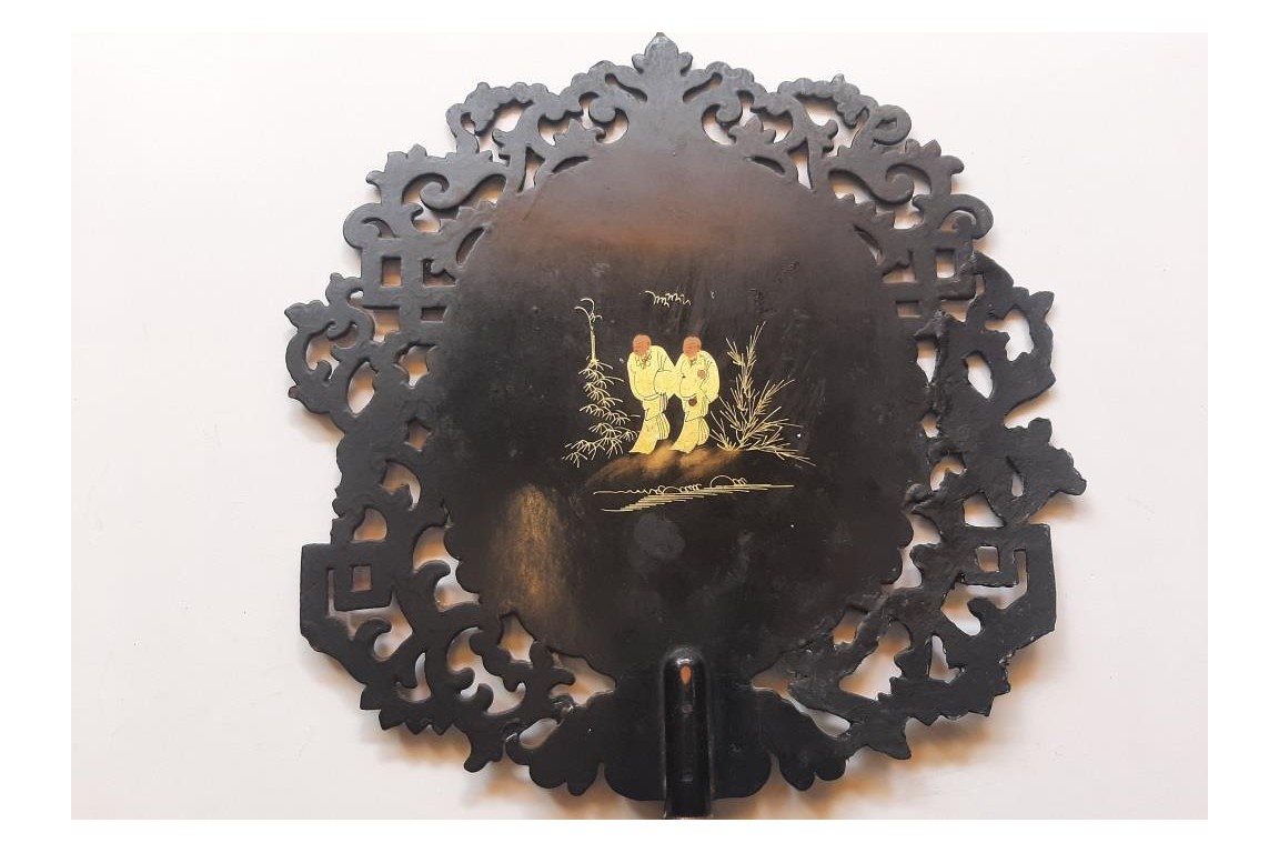 Chinoiserie, fixed fans, Napoleon III period