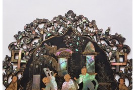 Chinoiserie, fixed fans, Napoleon III period