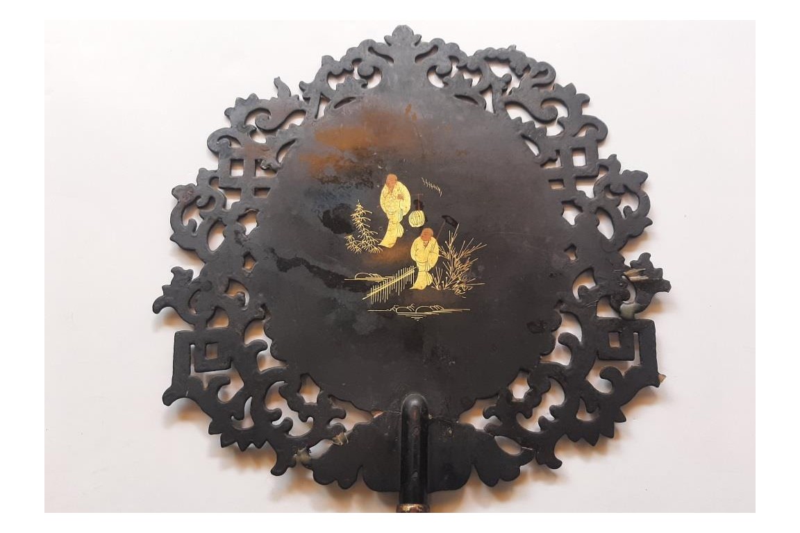 Chinoiserie, fixed fans, Napoleon III period