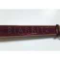 Les perles de Biarritz, éventail vers 1890