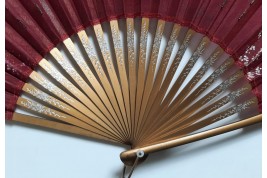 Biarritz beads, fan circa 1890