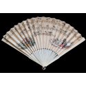 Mysterious runes, fan circa 1730–40