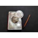 Carnet de bal à miroir, XIXème siècle