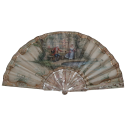 Spy love, inside-out fan, circa 1900