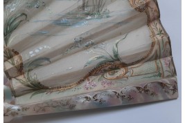 Spy love, inside-out fan, circa 1900