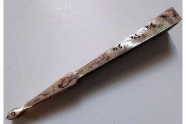 Spy love, inside-out fan, circa 1900