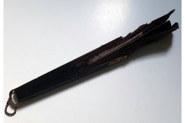 The open window, mouchoir fan, circa 1900