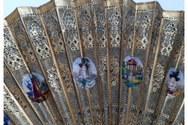 Elegant women of the Second Republic ? Fan circa 1848