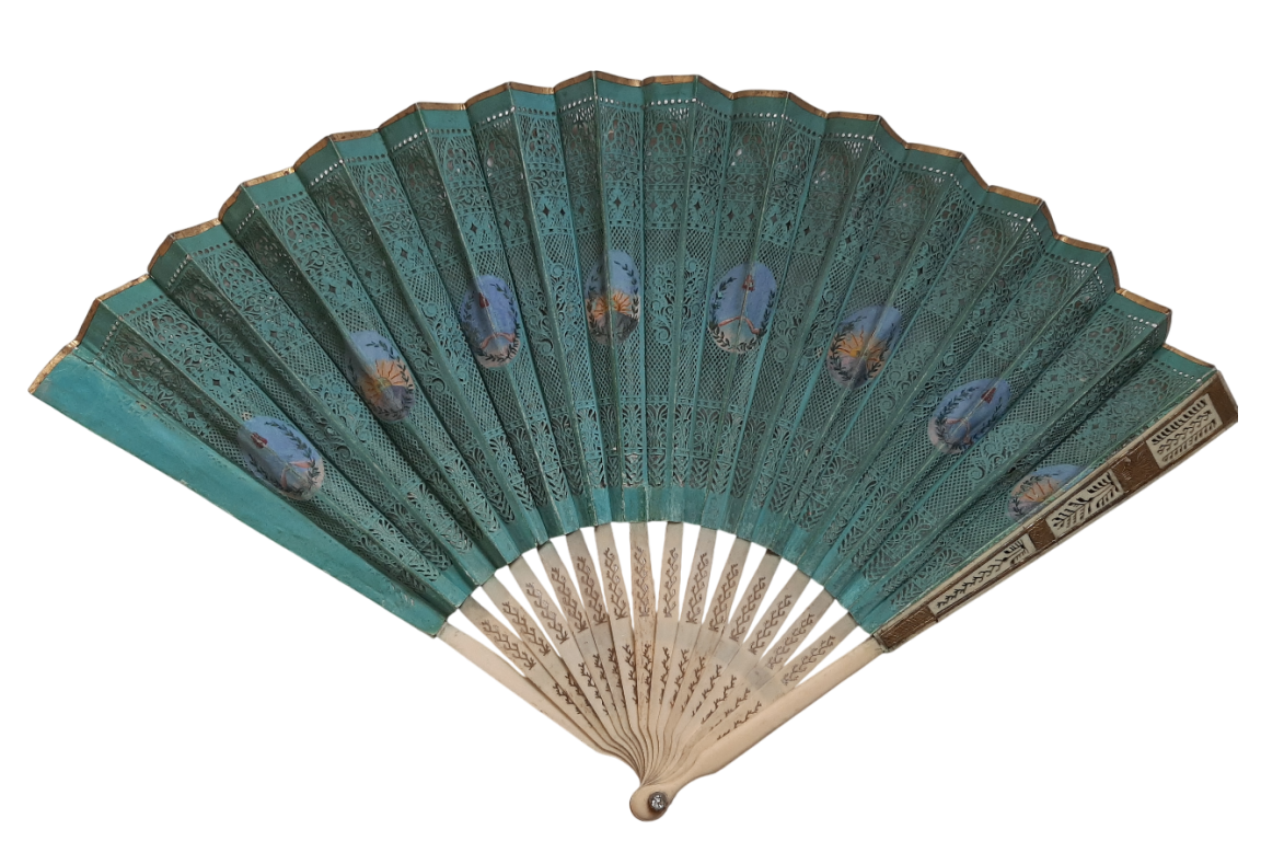 Elegant women of the Second Republic ? Fan circa 1848